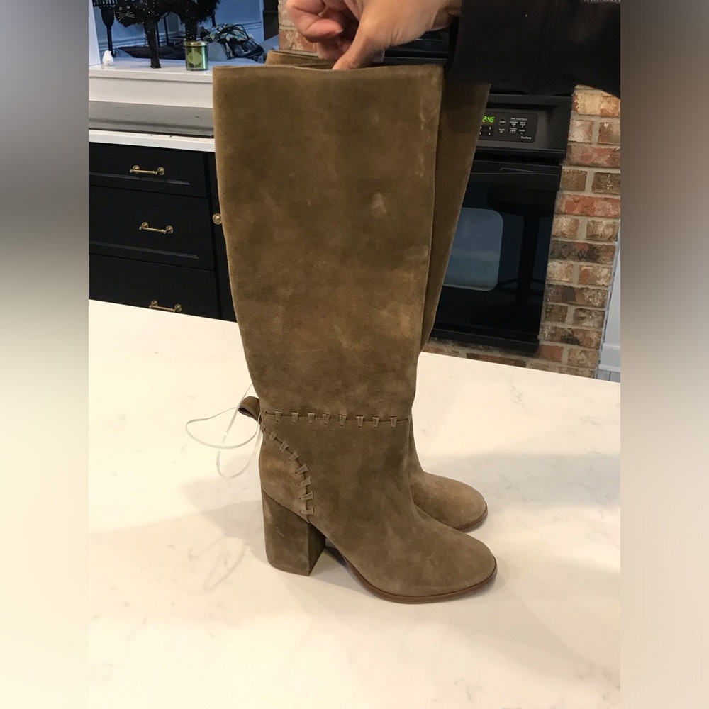 Tory Burch Brown Heeled Boots - Picture 12 of 14